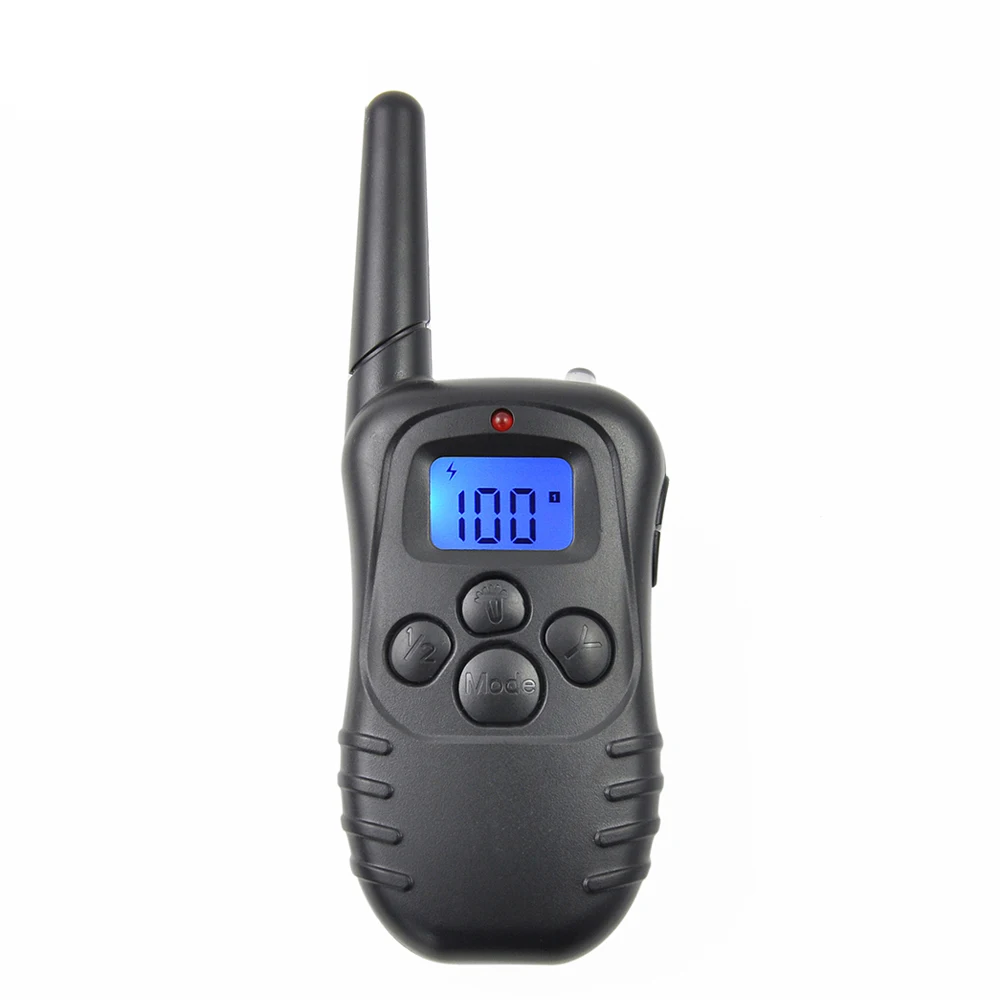 Petrainer 998DB 1BL дрессировщик шок электрический ошейник с 100LV ударов и вибрации собаки