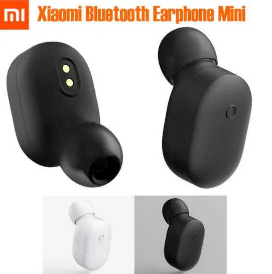 100% оригинальные Xiaomi беспроводные Bluetooth наушники мини гарнитура 4 1 Встроенный