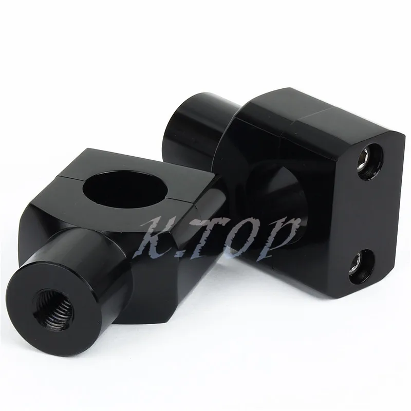 Мотоциклетный 1 дюйм 25 мм черный кронштейн на руль зажим для Honda vlshadow x 600 VTX1800 ACE