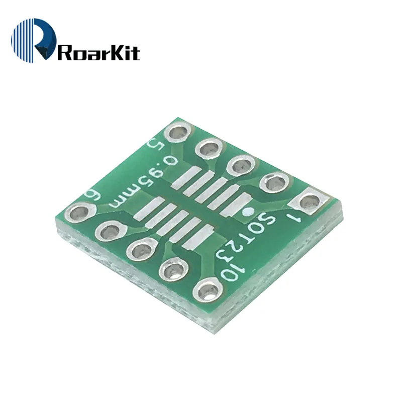 10 шт. SOT23 MSOP10 плата адаптера SMD для DIP10 Pinboard UNAX 0 5 мм/0 95 мм до 2 54 PCB|smd sot23|smd platesmd adapter |