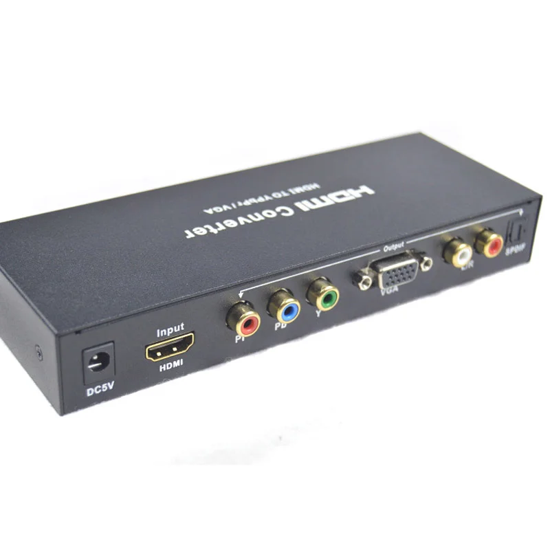 Effelon 1080 P HDMI rgb компонентный YPbPr Аудио Видео адаптер VGA/SPDIF/rl конвертер Поддержка 5.1CH