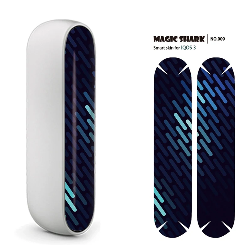 H08 Разноцветные, материал ПВХ печать наклеек для IQOS 3,0 боковая крышка для IQOS 3 E сигареты двери Крышка наклейки - Цвет: H08