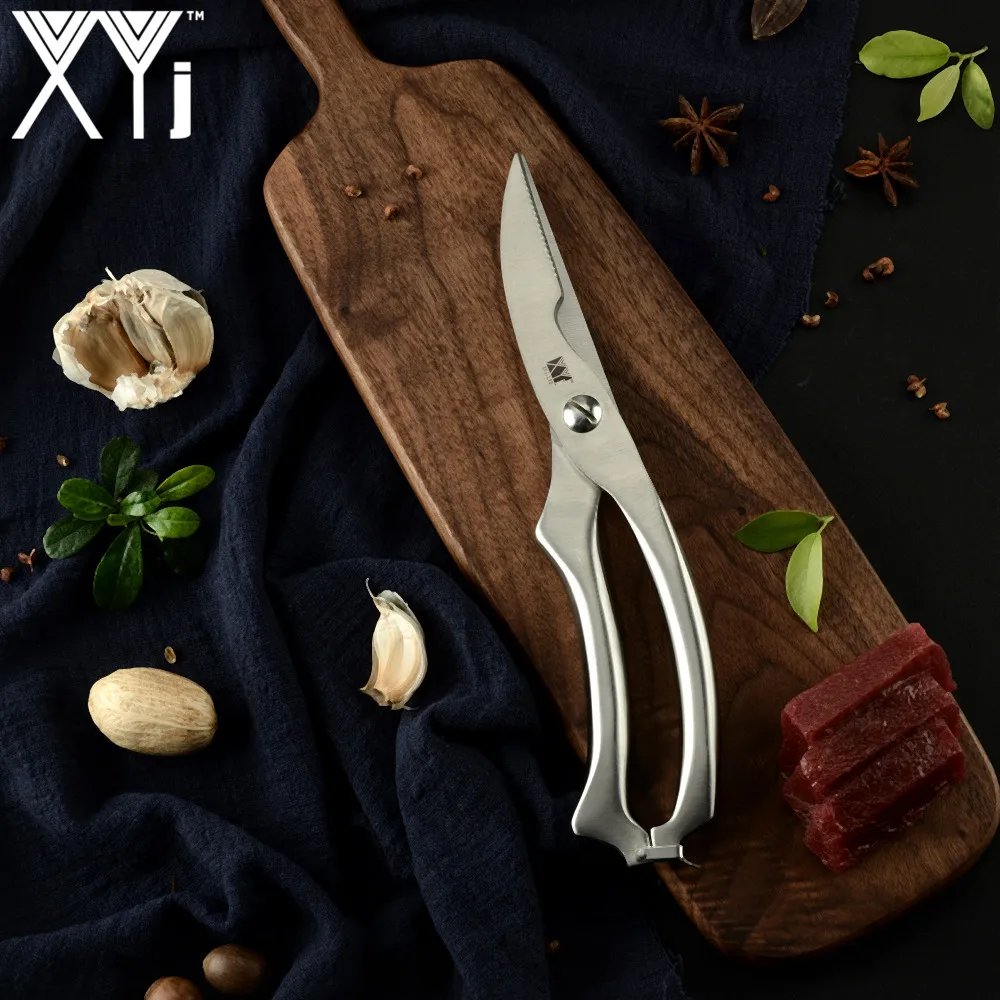 XYj кухонные ножницы для расчленения птичьих тушек из нержавеющей стали