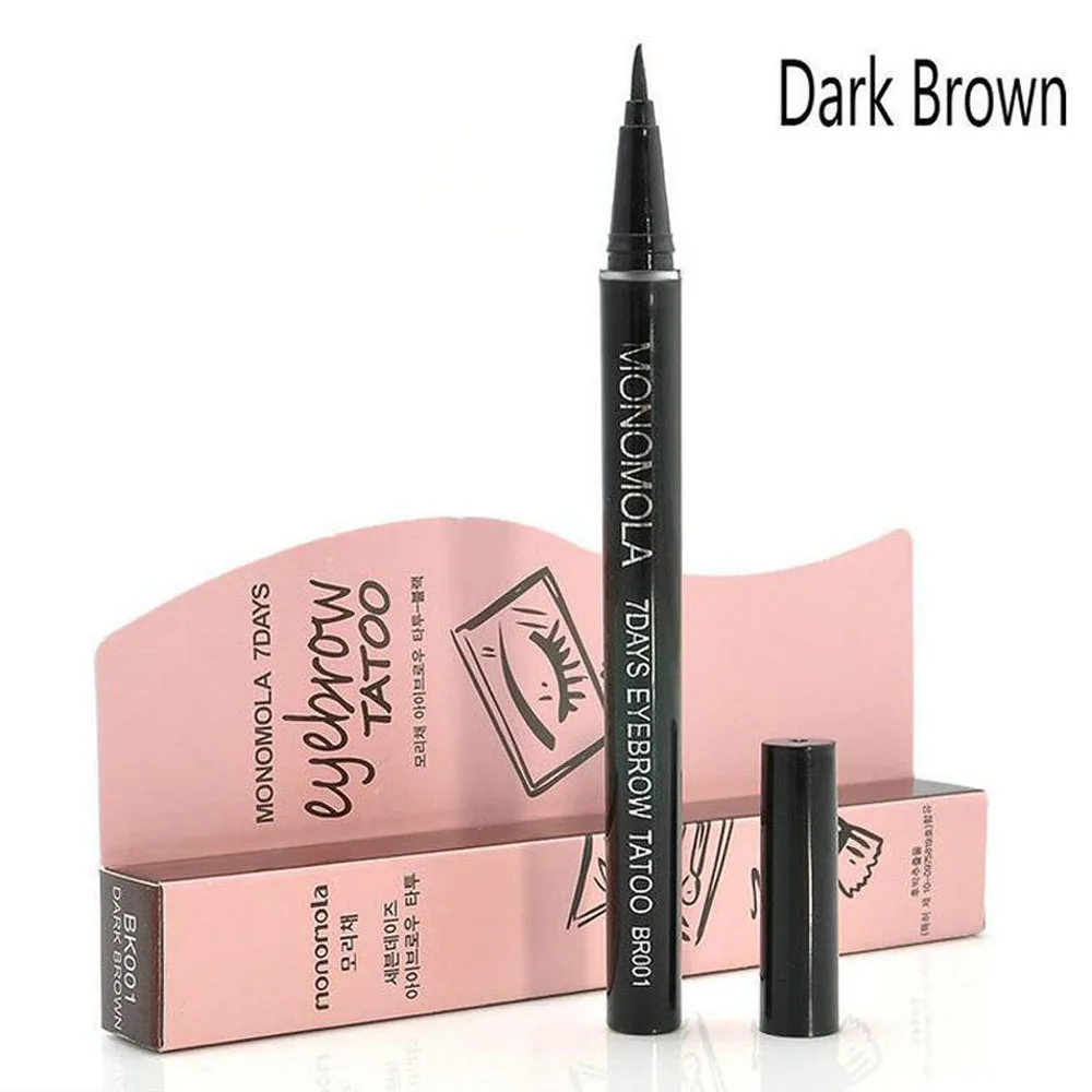 Профессиональный продукт для макияжа женщин 1 шт. водостойкая коричневая тату