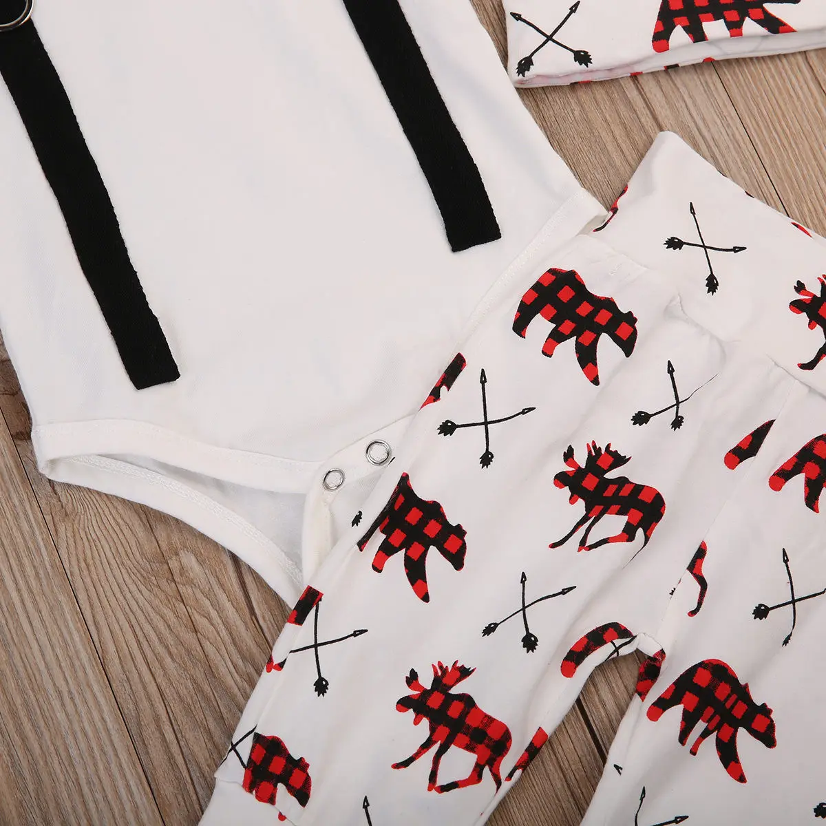 2017 Newborn Infant Baby Boys Clothing Set Tops Bodysuit Playsuit Long Sleeve Bow Cute Pants Hat Outfits 3pcs Clothes Sets |