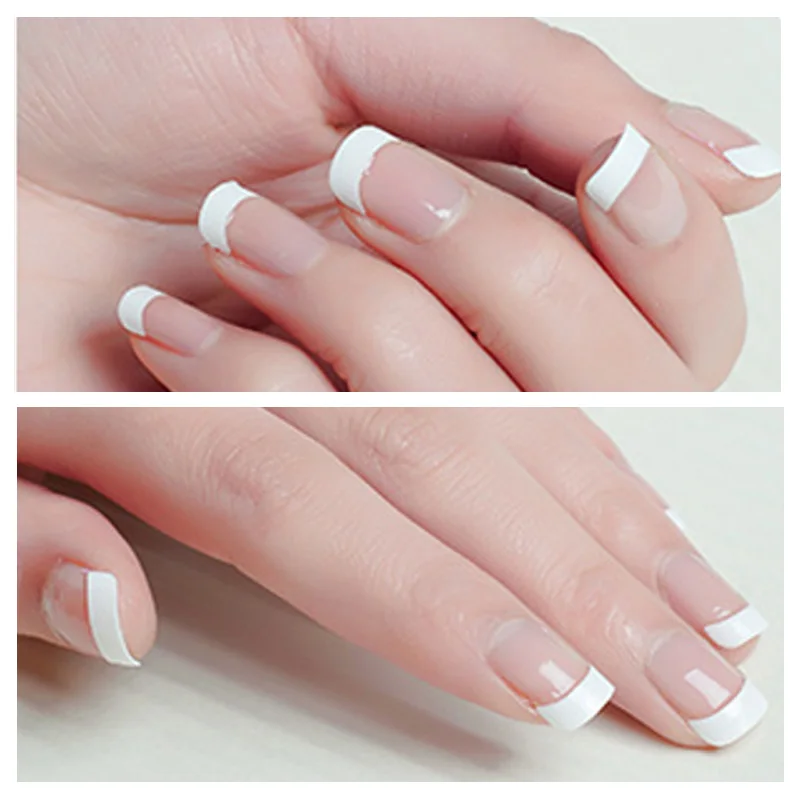 5 шт./лот наклейки для французского дизайна ногтей маникюрные наконечники форма