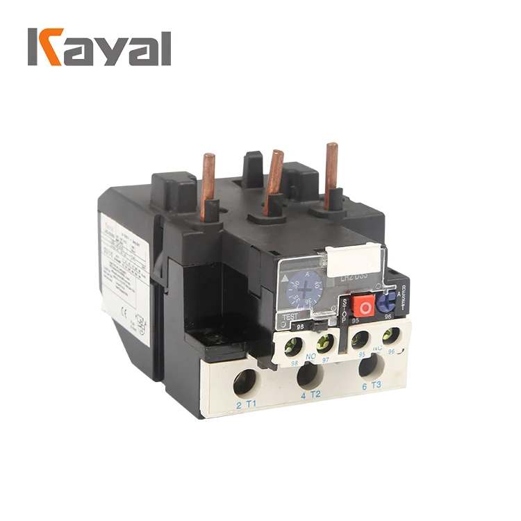 Оригинальный Kayal LR2 3P тепловое реле перегрузки защита двигателя Макс 630A 220В