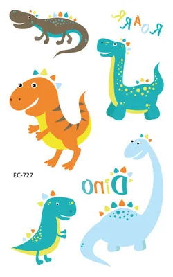 Tattoo Sticker EC727 28 стилей, 1 шт., одноразовые тату-Стикеры, динозавры, вечерние, декоративные, для малышей, динозавры, для дня рождения, для вечеринок, временные, вечерние, для динозавров, Q - Цвет: Tattoo Sticker EC727