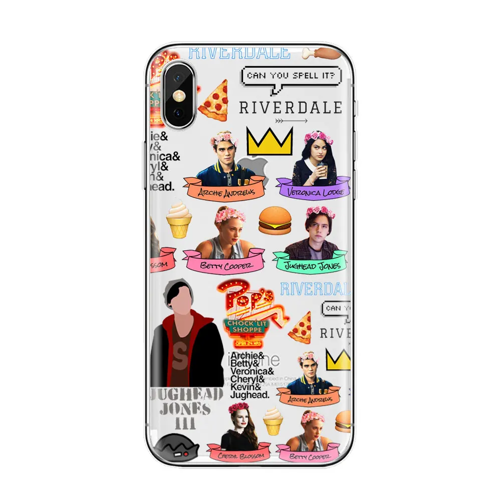 Чехол для телефона riversale tv Show pops для huawei P20 P30 Lite mate 20 lite для iphone 11 pro 7plus 6s 5S XR XS MAX ТПУ силиконовый чехол - Цвет: TPU  D189