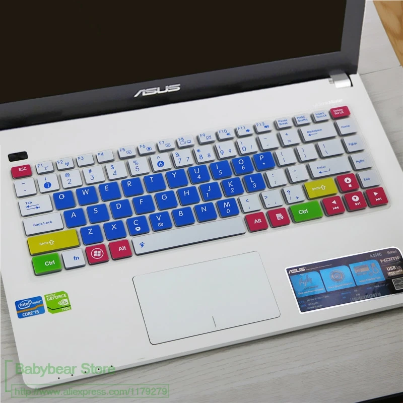 14 ''силиконовый чехол для клавиатуры ноутбука Защитная пленка Asus ASUSPRO P2430UA P2430u