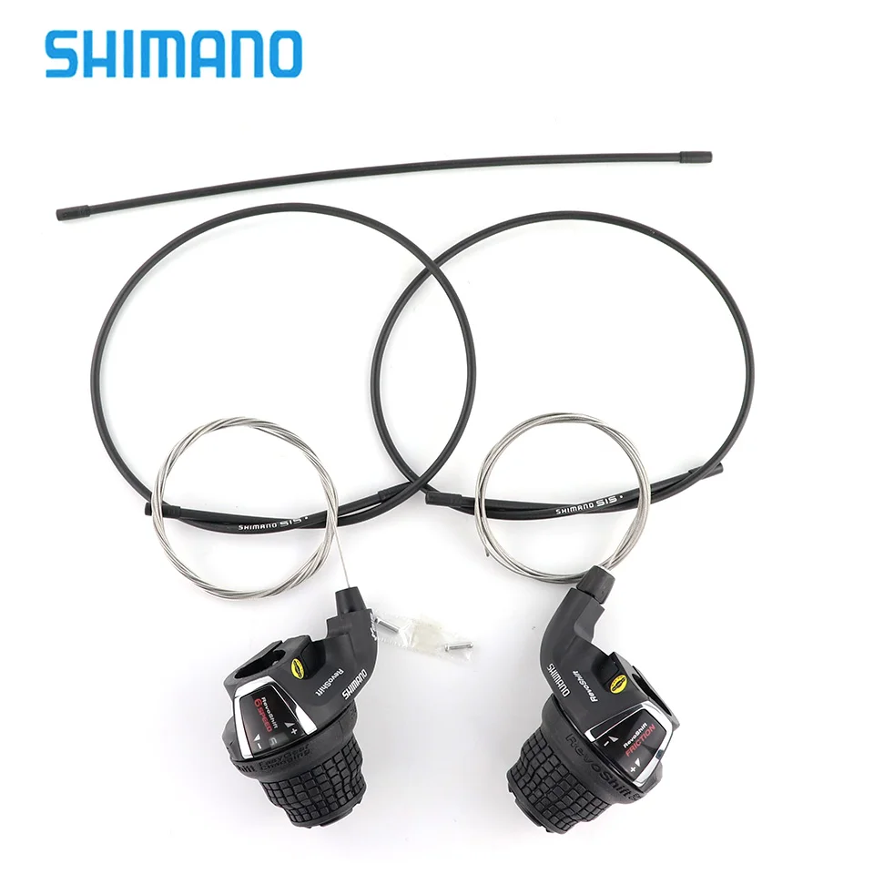 3X6S Shimano Revoshift SL-RS35 3X 6s 3X7s grip Twist Shifter 18S 21s MTB велосипед рычаг переключения передач - Цвет: 3X6S