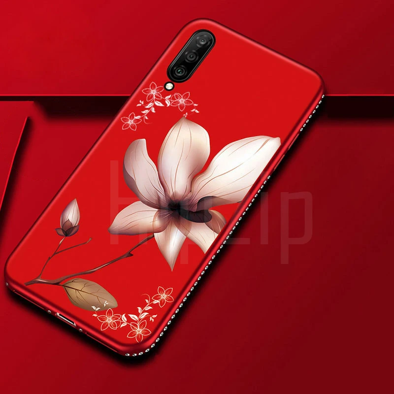 Мягкий чехол со стразами для Samsung Galaxy A10 A20 A30 A40 A50 A60 A70 A80 A90 M10 M20 M30 J4 J6 A6 A8 S10 Plus A7 2018| |