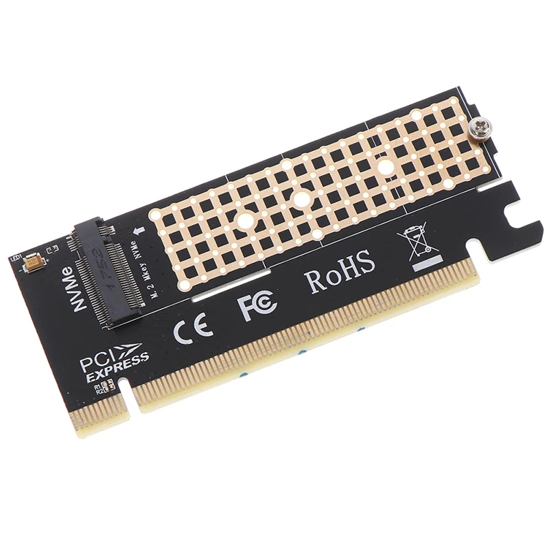 M.2 NVMe SSD NGFF к PCIE 3 0 X16 адаптер M ключ интерфейсная карта полная скорость|Платы