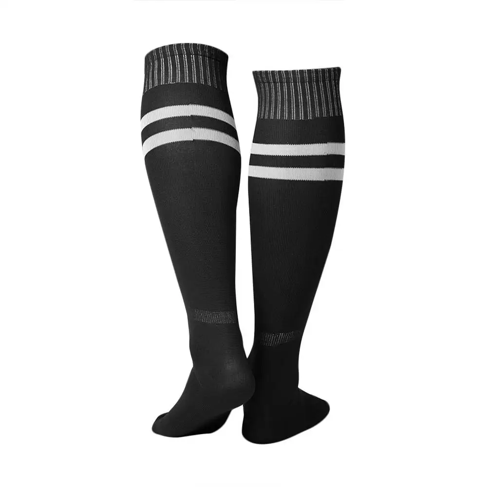 Black OUTAD/1 пара спортивных носков, леггинсы, netherсток, футбольные бейсбольные футбольные носки выше колена, носки для мужчин и женщин, акция - Цвет: Black