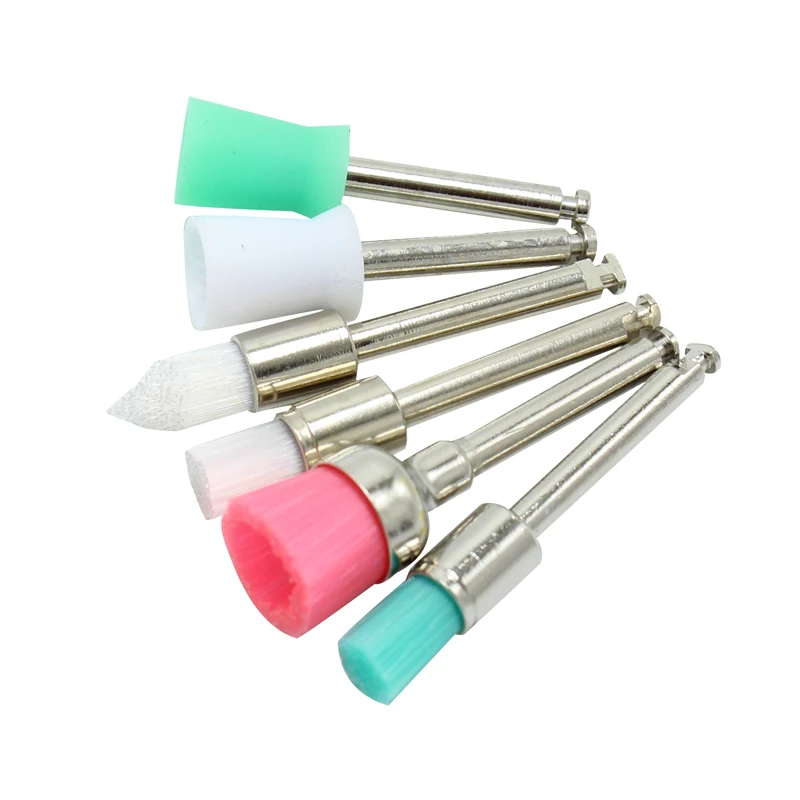 100 шт./компл. Стоматологическая полировальная щетка полировщик Prophy резиновая