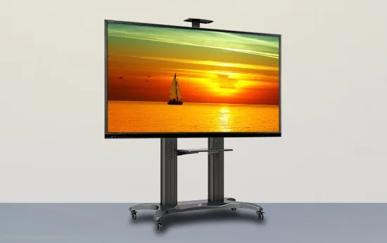 Высококачественная алюминиевая NB AVF 1800-70-1P ТВ Мобильная тележка 5"-70" Бесплатный подъемный светодиодный ЖК-дисплей плазменная подставка на колесиках для телевизора подставка с полка AV