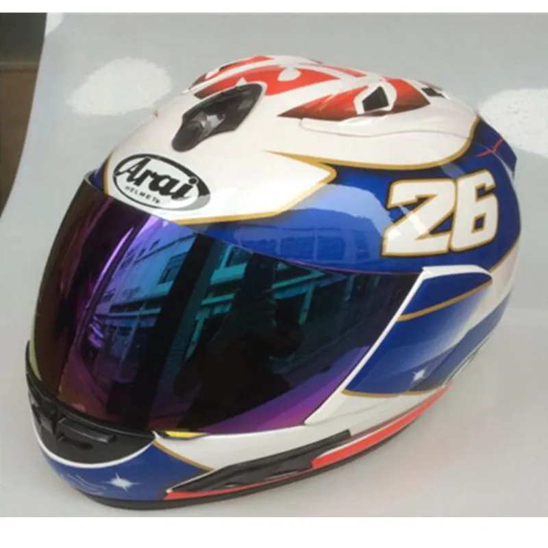 ARAI RX-7 высокого качества Полный шлем мотоцикла. Ветрозащитный Теплый гоночный шлем, Capacete
