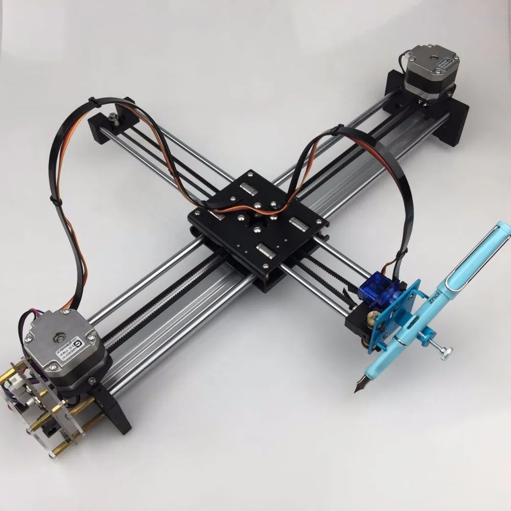 Assembled Metal Version drawbot Idraw masters lettering robot XY-plotter drawing kit Writing Size210X291MM | Инструменты
