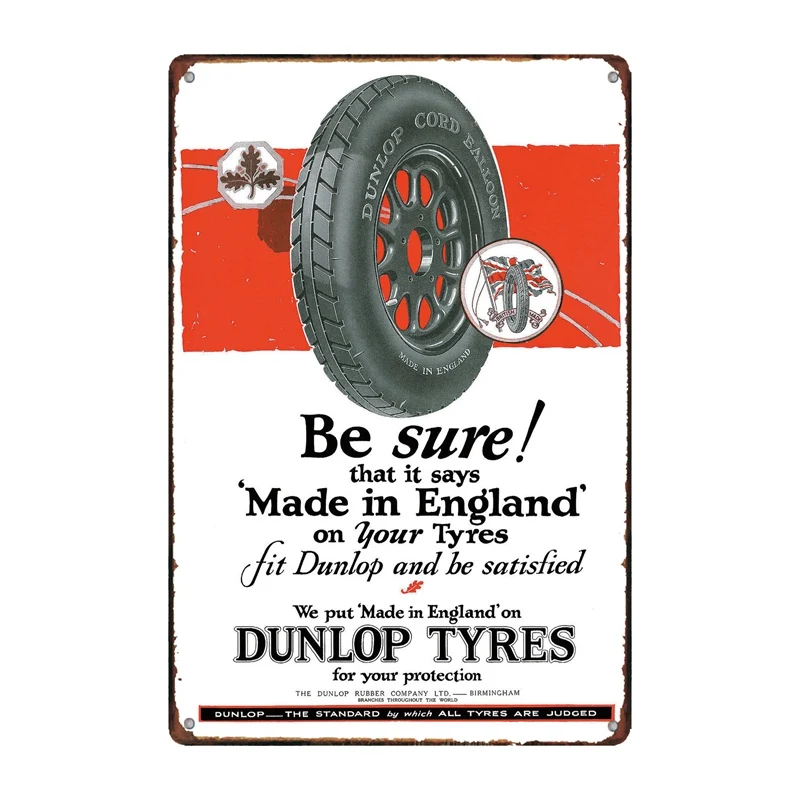 [WellCraft] настенный плакат с металлическим покрытием винтажная наклейка гаражный