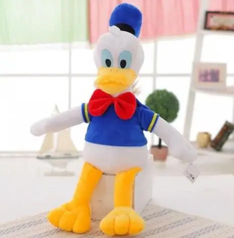 donald 7 видов стилей, 30 см, Микки Маус, Минни, Дональд Дак, Дейзи, Гуфи, собака, плюшевая игрушка, мягкие куклы, Классический милый подарок для детей - Цвет: donald