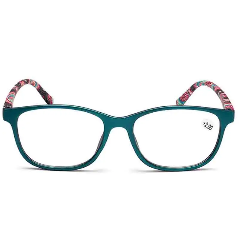 Простые очки для чтения в полной оправе Повседневные мужчин и женщин HD из смолы