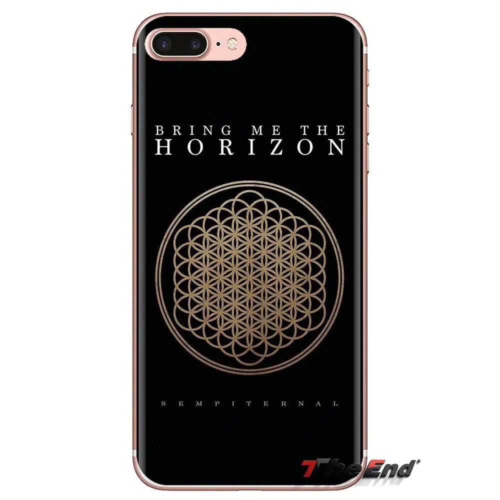 Прозрачные мягкие чехлы для iPod Touch Apple iPhone 4 4S 5 5S SE 5C 6 6S 7 8 X XR XS Plus MAX BMTH bring me the horizon |