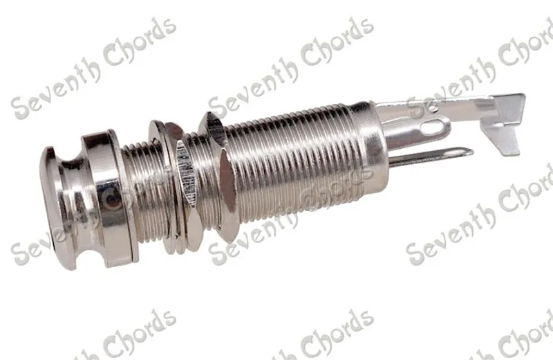 1 шт. Латунный цилиндрический наконечник с резьбой 1/4 &quot6 35 мм 3 наконечника гнездо