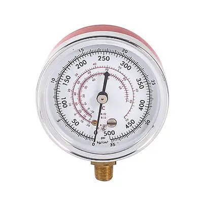 

Bottom Mount 2.8" Round Dial Water Air Pressure Gauge 0-35Kg/cm2