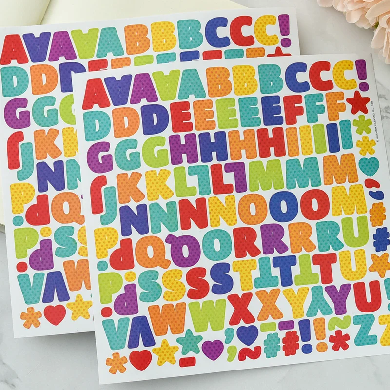 Красочные самоклеющиеся наклейки планировщик для