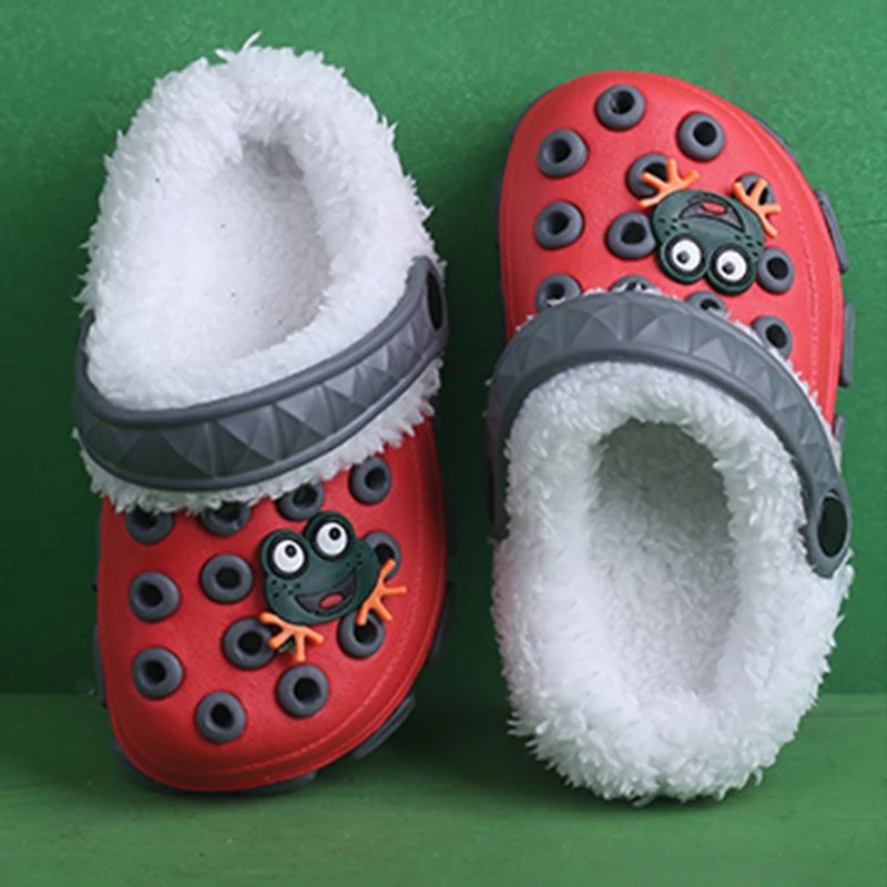 Летние тапочки для мальчиков и девочек милые сандалии прогулок с героями