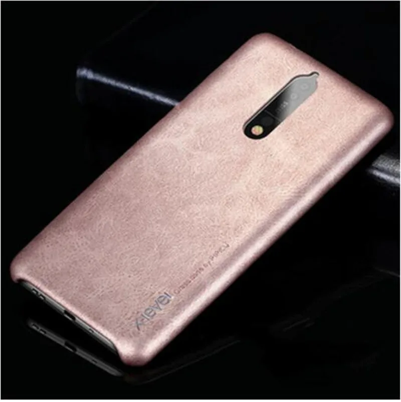 For Nokia 8 Case 6 Funda X-Level Vintage Leather Phone Capa Ultra thin Retro Back Cover | Мобильные телефоны и аксессуары