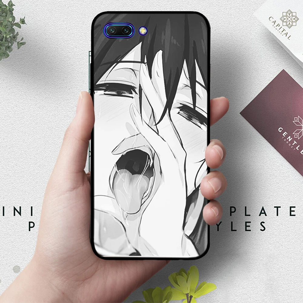 2 Аниме девушка мультфильм Япония Coque силиконовый чехол для huawei honor 6A 7A Pro 7X8 Lite 8X 8C 9 Note 10 View 20 9X - Цвет: 2