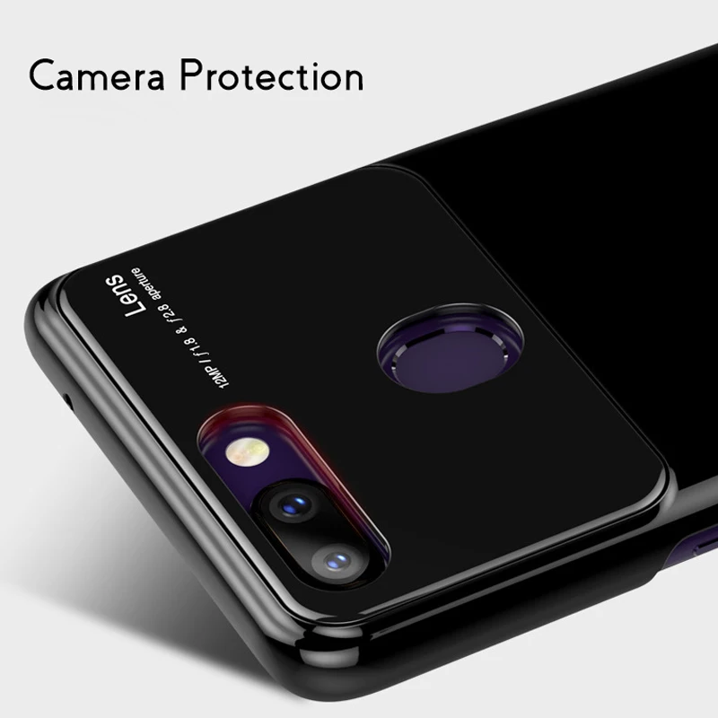 Роскошный зеркальный Тонкий чехол для телефона ADKO Oppo R15 противоударный жесткий