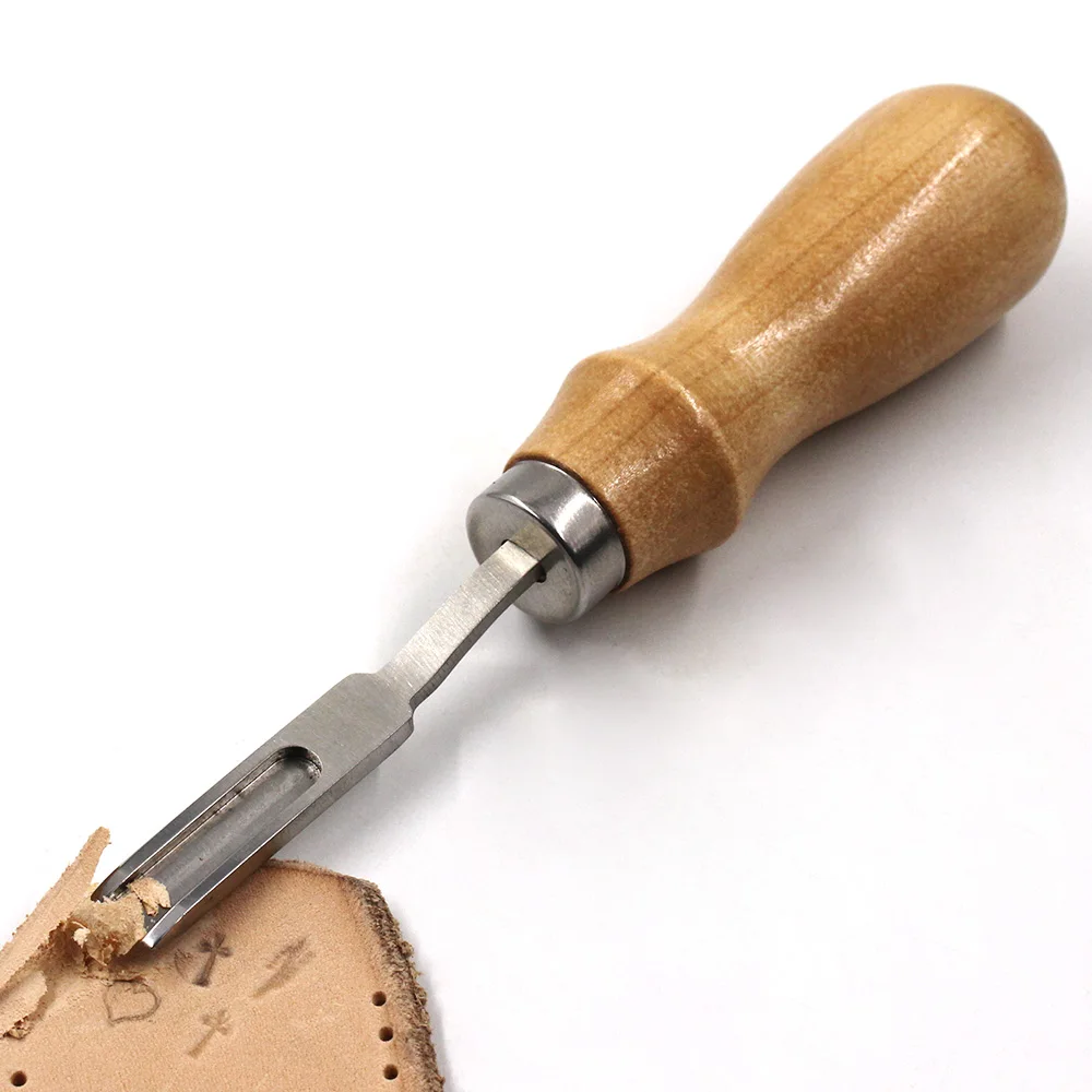 DIY Ручная работа, французский стиль, кожаный Кромкорез, чистовая отделка, режущий нож для кожи, ручка для инструмента