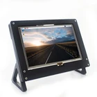 Raspberry Pi 3B ЖК-дисплей 5 дюймов сенсорный экран 800*480 дисплей с акриловым чехлом кронштейн для Raspberry Pi 3 Model B 3B Plus