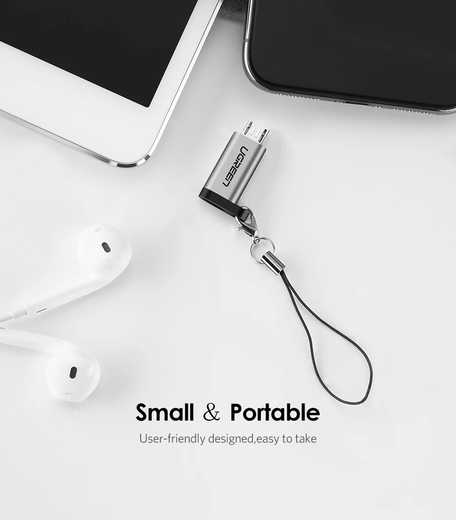 Ugreen usb type c к micro usb адаптер для samsung Galaxy s7 huawei sony xiaomi redmi note 5 pro зарядное устройство Зарядка otg конвертер