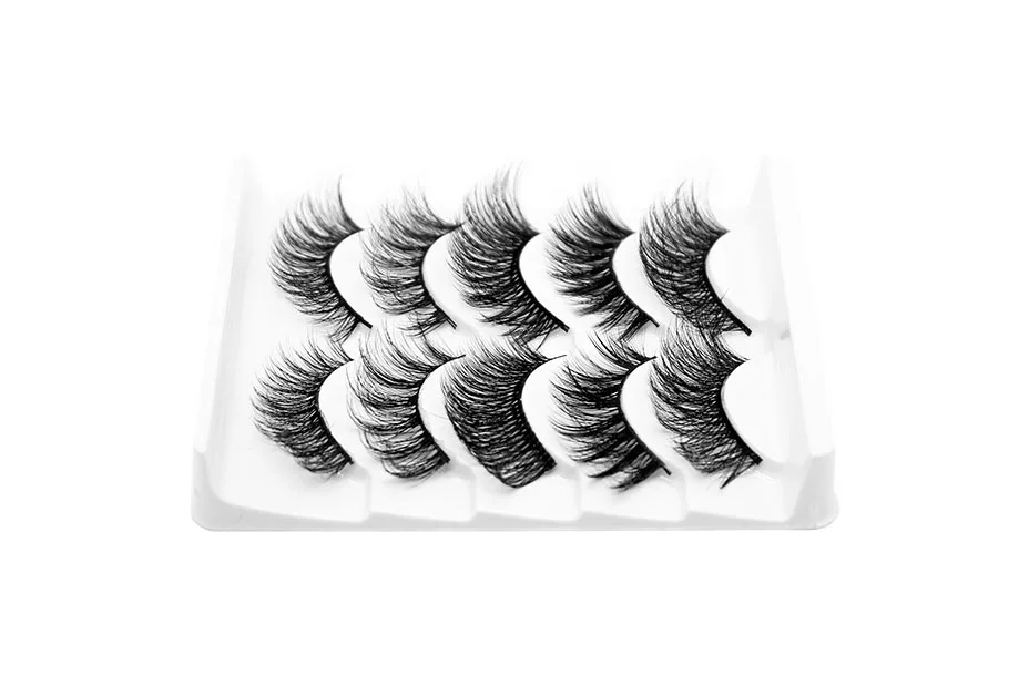 Kimcci 5 пар микс Стиль 3D эффект норковые ресницы безжалостные ресницы ручной работы многоразовые натуральные ресницы популярные поддельные ресницы