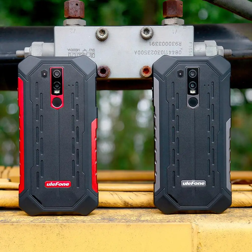 Ulefone Armor 6E IP68 Водонепроницаемые мобильные телефоны Android 9,0 6," Helio P70 4G+ 64G Face ID NFC Беспроводная зарядка прочный смартфон