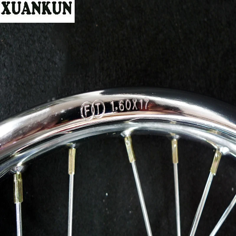 XUANKUN части мотоцикла переоборудованный Расширенный концентратор ступицы заднего колеса 185-17/переднее колесо 16-17