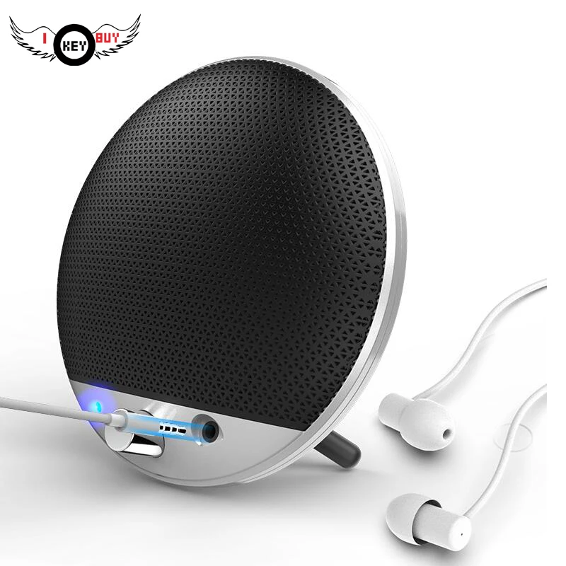 I Key Buy портативные колонки USB 3 5 мм для компьютера с тяжелыми басами стерео HIFI