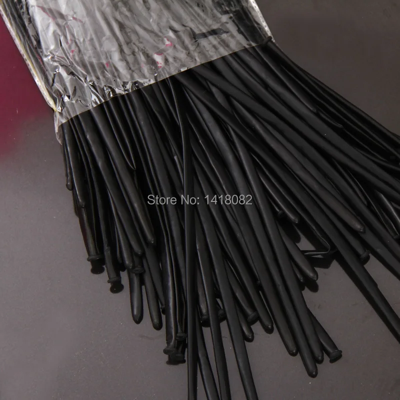 Горячая Распродажа 100 шт. черный волшебный длинный шар г н 18 дюймов Высокое