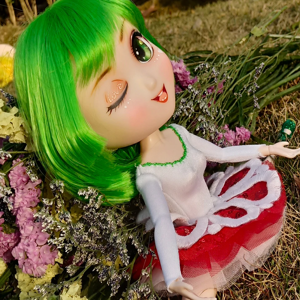 Кукла Sweetpea Bjd 1/6 комбинация куклы 26 см шарнирного тела макияж балетное платье
