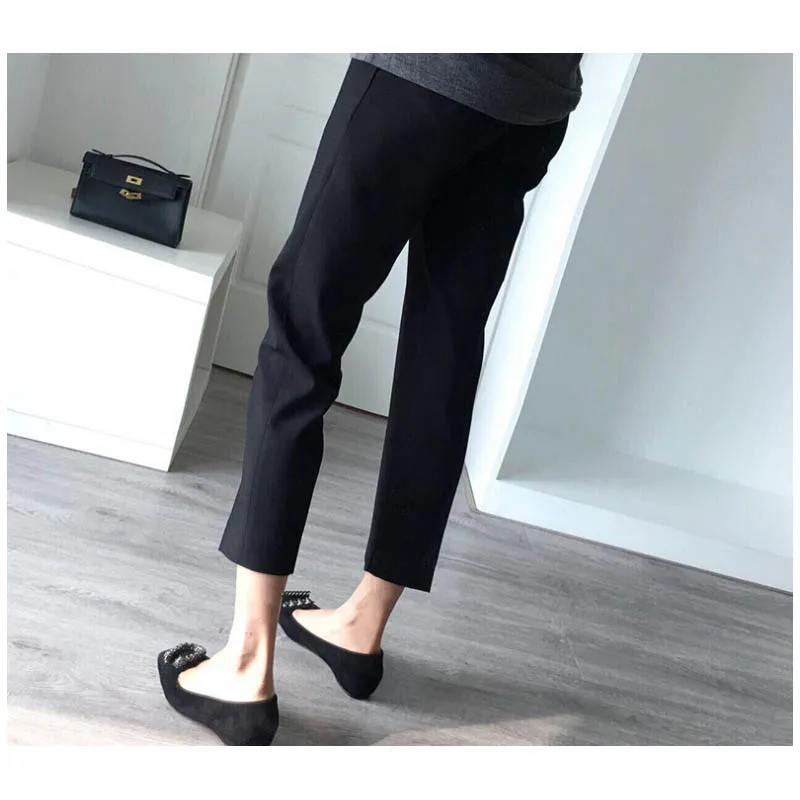 Штаны для беременных брюки с широкими штанинами женщин Одежда Комбинезоны