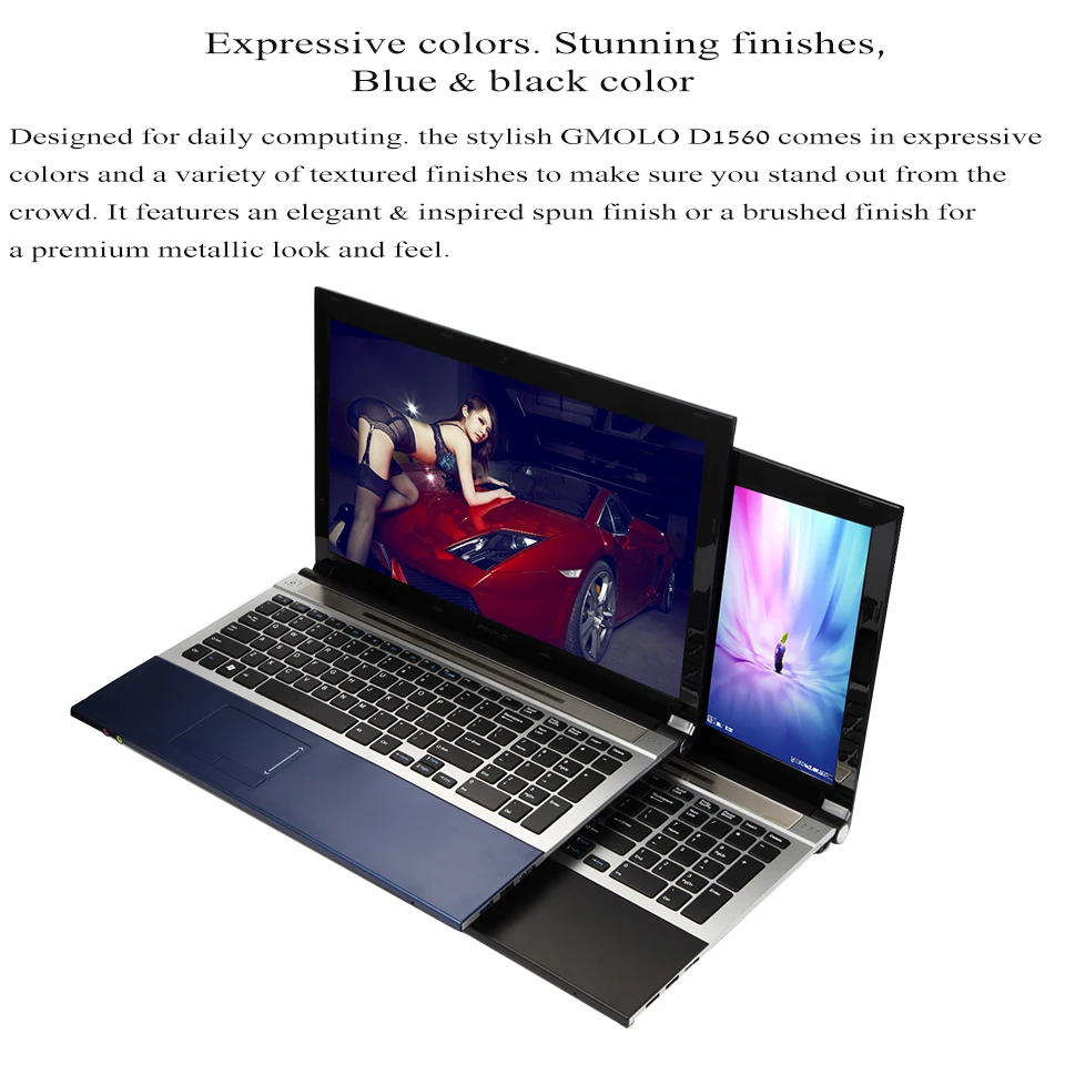 Ноутбук 15,6 дюймов Intel Core I7, игровой ноутбук, 8 ГБ ОЗУ, 240 ГБ SSD, 1920*1080 FHD экран, Windows 10, ноутбук