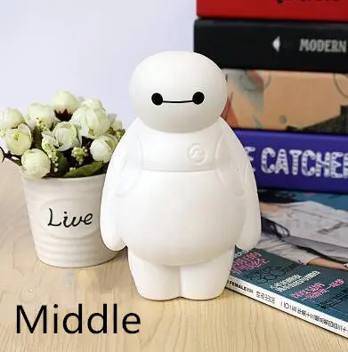 6 цветов baymax силиконовые карандаши сумки ватерпро плюшевые карандаши чехол новинка большой емкости школьные принадлежности канцелярские принадлежности Горячая ручка коробка - Цвет: middle