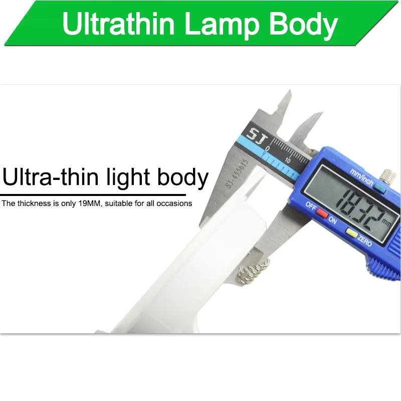 Ультра-тонкий светодиодный светильник 3 Вт 5 7 12 18 AC 220 В 240 2835SMD круглый панельный