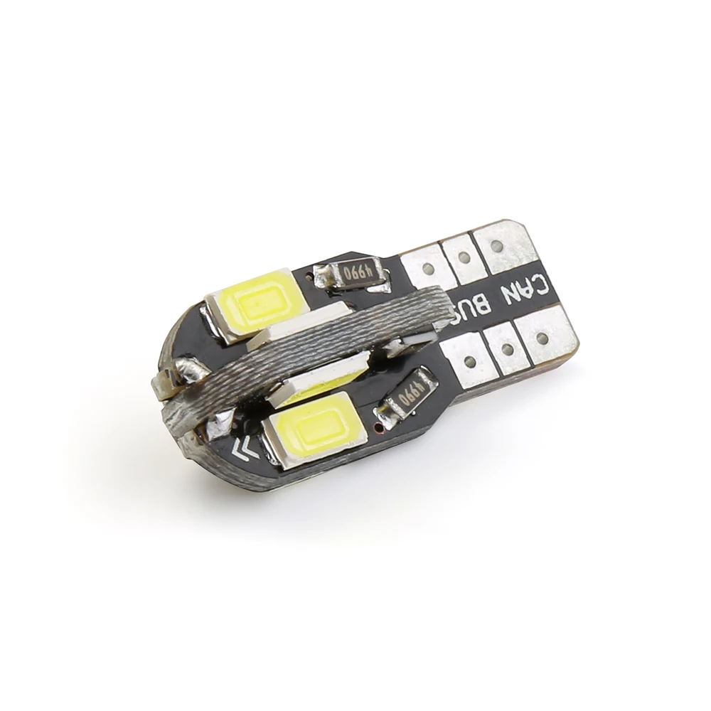 10 шт. один посылка стайлинга автомобилей 10SMD 5730 с can bus T10 Led нет ошибок w5w 194 168 Авто