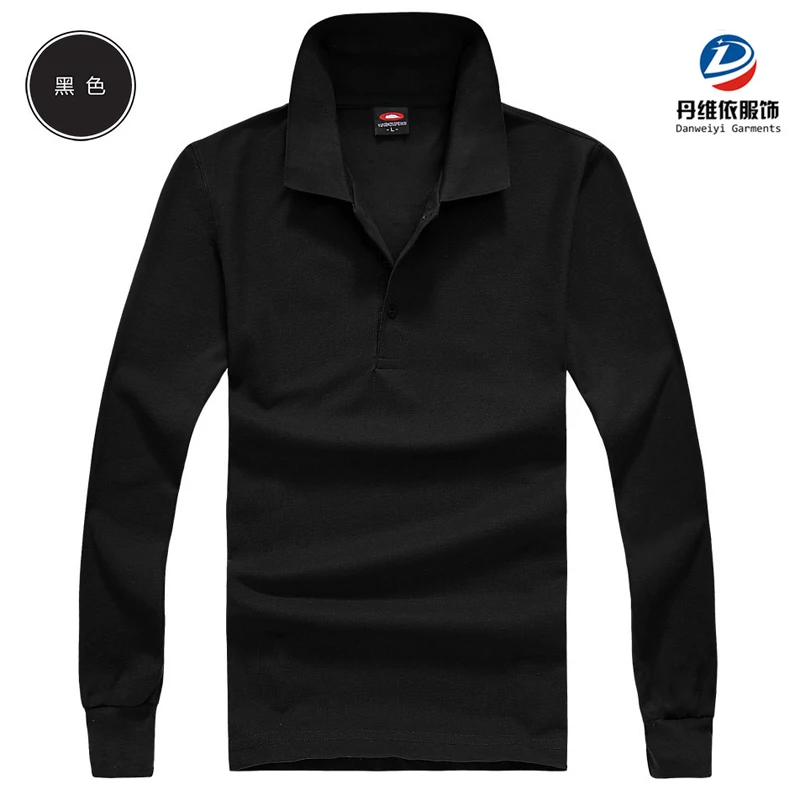 SexeMara Рубашка Мужская Мода Письмо Печати С Длинным Рукавом мужская Поло Нового