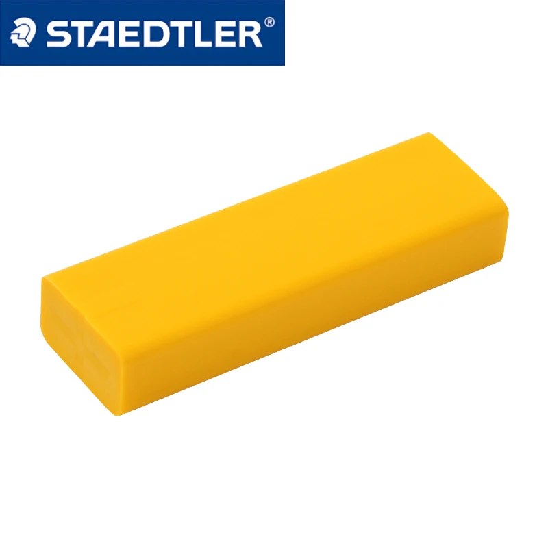 Refill Yellow Staedtler ластики на толстой резиновой подошве 8 цветов Многоразовые Ластики для карандашей 525 PS1 школьные канцелярские принадлежности студенческие дети маленький подарок - Цвет: Refill Yellow