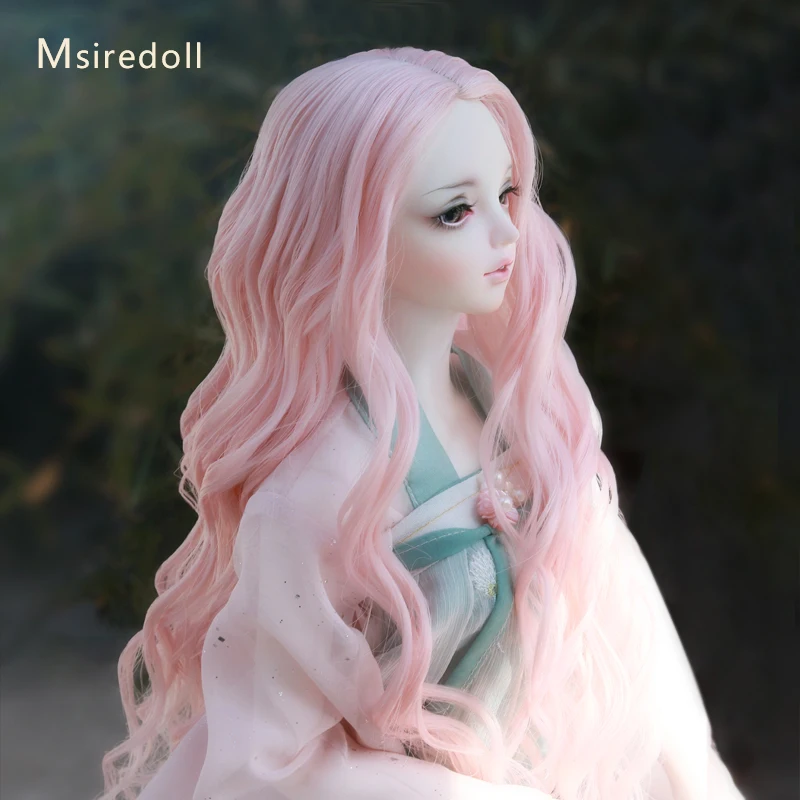 Аксессуары для кукол Msiredoll BJD 1/3 парик из термостойкого волокна с большими